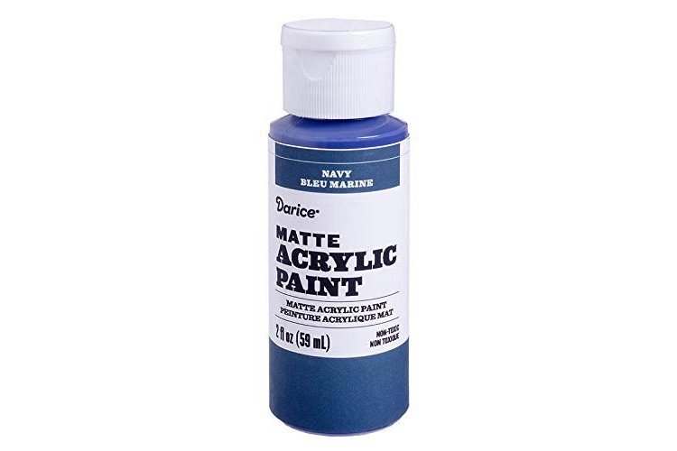 Darice Matte Navy, 2 ounces Acrylic Paint