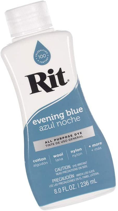 Rit All Purpose Dye, Denim Blue - 8.0 fl oz