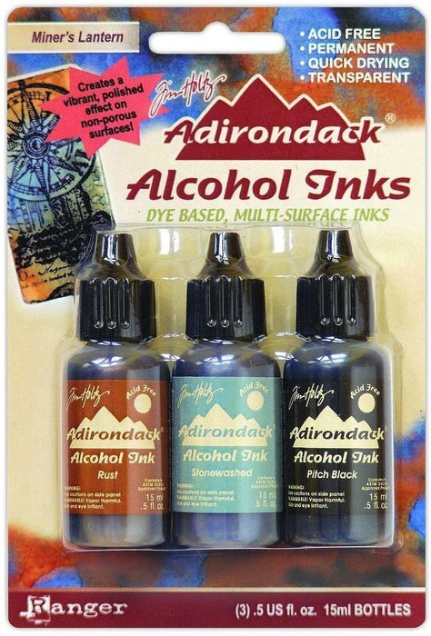 Ranger Adirondack Brights Alcohol Ink 1/2-ounce 3/pkg, Summit View 