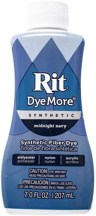 Synthetic Rit Dye More Liquid Fabric Dye – Wide Selection of Colors – 7 Ounces