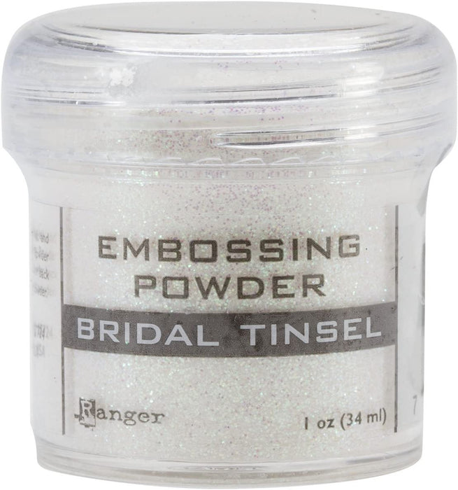 Ranger Embossing Powder, 1-Ounce Jar, Bridal Tinsel (EPJ-37446)