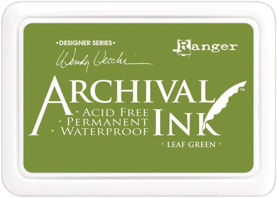 Ranger Wendy Vecchi Designer Series Archival Ink Pad Leaf Green