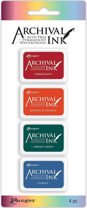  Ranger Archival Ink Pad Set Mini 1, 20.3 x 8.3 x 1.8