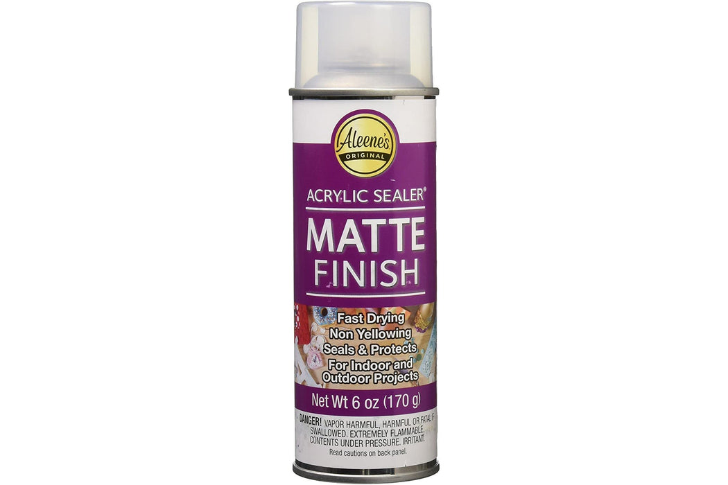 Aleene's 26413 Spray Matte Finish 6oz Acrylic Sealer, Original Version