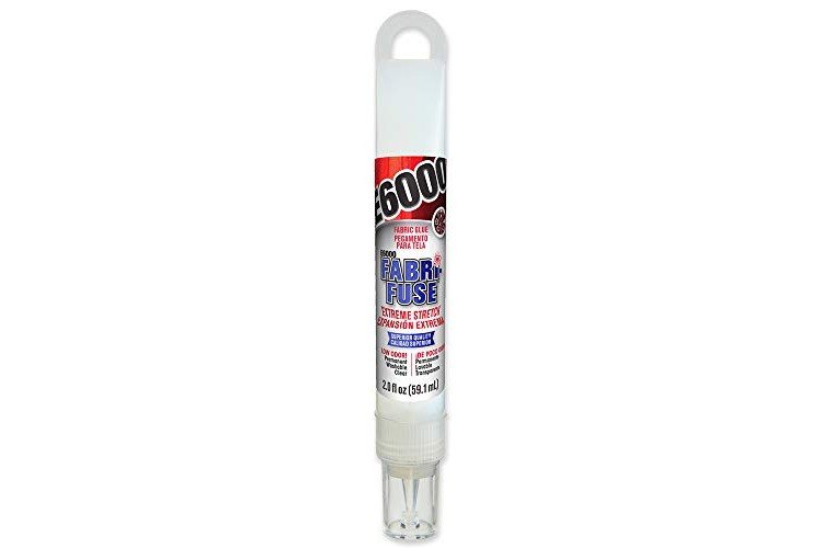 E6000 Fabri-Fuse Fabric Adhesive Glue 4-Ounce, for Rhinestones, Gems,  5-Pack Pixiss Wooden Handle Stylus Applicator Pens 