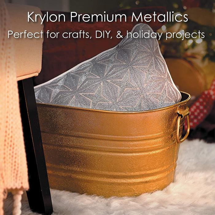 Krylon K01000A07 Premium Metallic Spray Paint