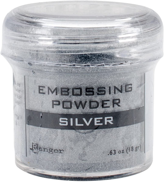 Ranger Embossing Powder, 0.63 oz Jar, Silver