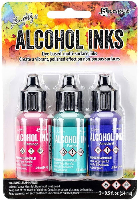 Tim Holtz Alcohol Ink Set - Teal/Blue Spectrum