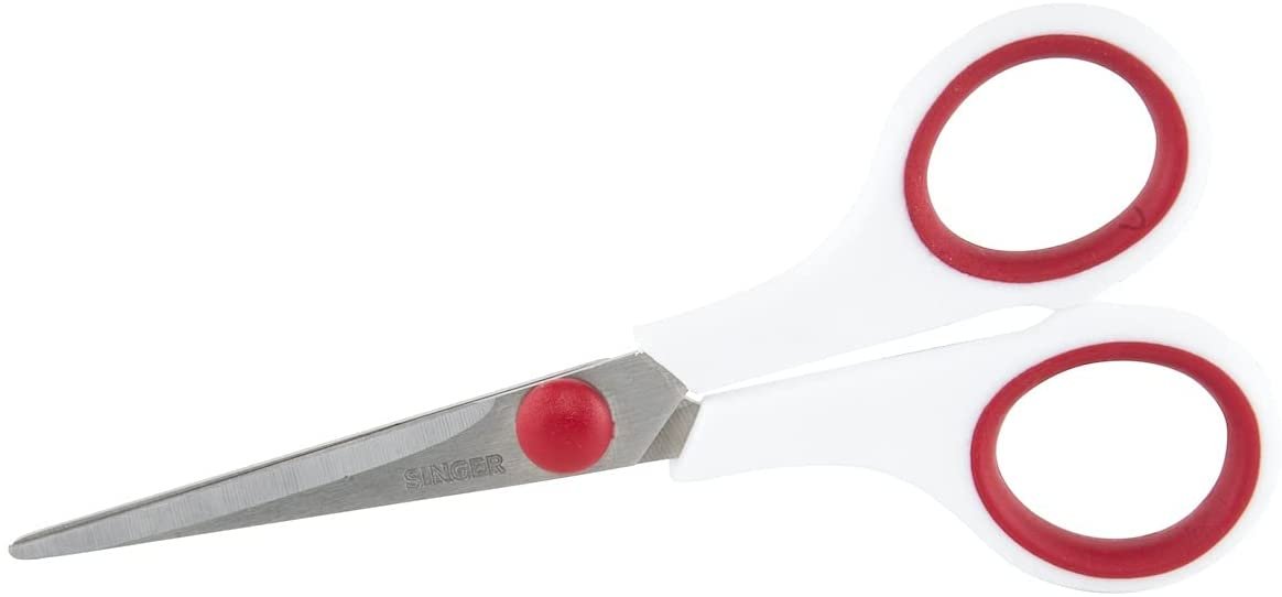 SINGER 00448 5-1/2-Inch Sewing Scissors with Comfort Grip