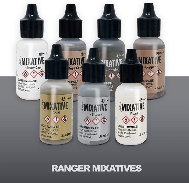 Ranger Alcohol Ink 14ml Mixatives, Alloy's & Pearls