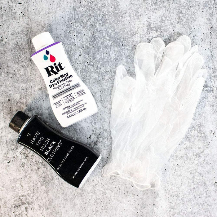 Rit Back to Black Dye Kit - Can be Used to Restore Faded Black Color B —  Grand River Art Supply