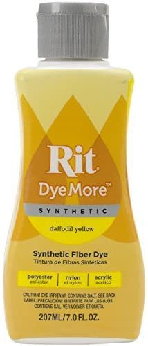 Rit Dye Rit Dye More Synthetic 7oz-Daffodil Yellow, Other, Multicoloured by Rit Dye