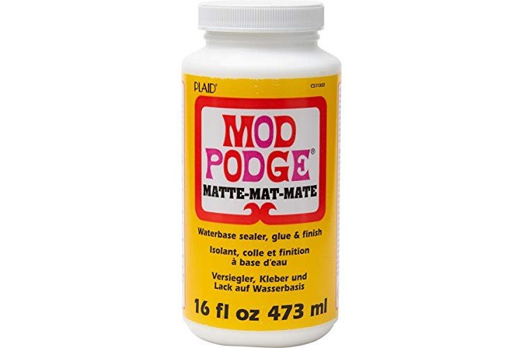  Mod Podge CS11301 Waterbase Sealer, Glue and Finish, 8 Oz, Matte