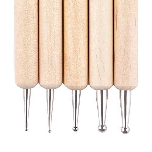 E6000 1-Ounce Jewelry and Bead Adhesive with 4 Precision Applicator Tips for Jewelry Pixiss Art Dotting Stylus Pens 5 pcs Set - Rhinestone Applicator Application Kit