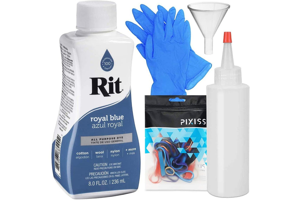  Rit Dyes Navy Blue Liquid 8 oz. Bottle [Pack of 4 ]