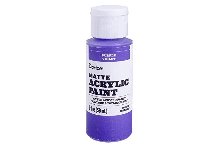 Darice Matte Purple, 2 ounces Acrylic Paint