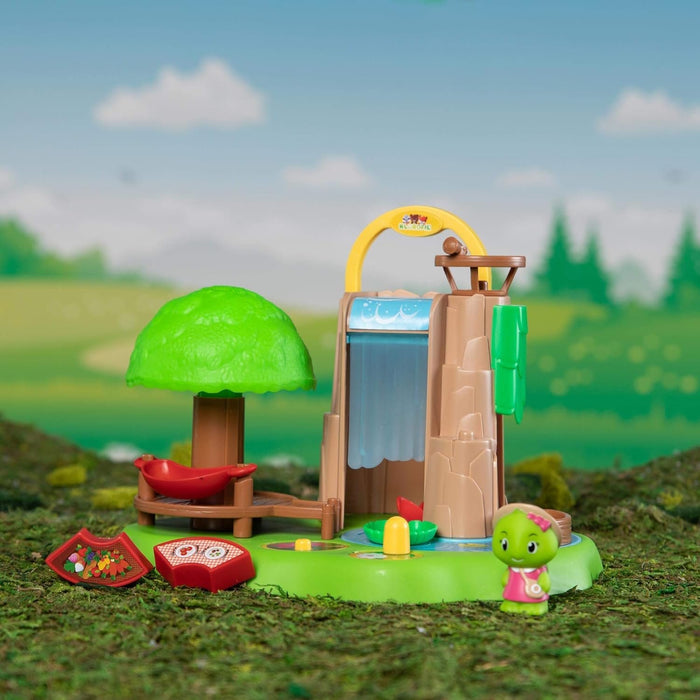 Fat Brain Toys Timber Tots Fantastic Waterfall - Classic Imaginative Play for Ages 2+