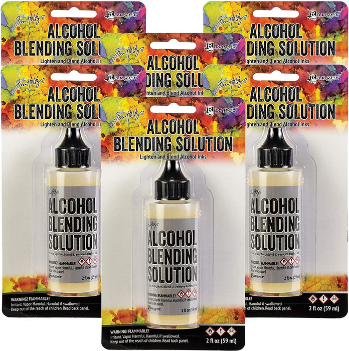 Tim Holtz Alcohol Ink Blending Solution 2oz 6/Pkg, 6 Pack