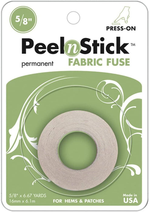 3346 Peel'n Stick Fabric Fuse Tape-5/8"X20 Feet (2-Pack)