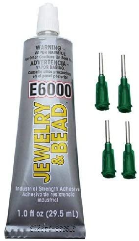 E6000 Jewelry And Bead Adhesive With 4 Precision Applicator Tips For J —  Grand River Art Supply