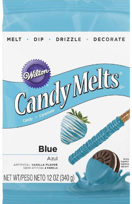 Wilton Blue Candy Melts Candy, 12 oz.