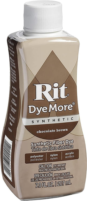 Synthetic Rit Dye More Liquid Fabric Dye Chocolate Brown, Pixiss Rit  Accessories Kit