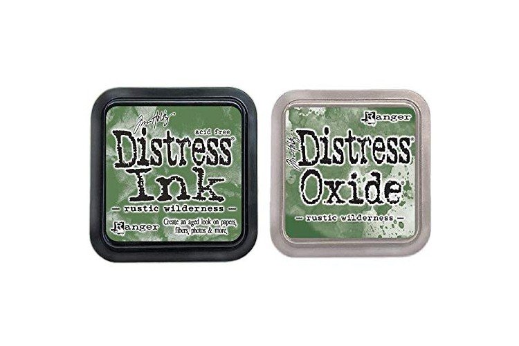 Tim Holtz Rustic Wilderness Basics Two Ink Pads: Distress Oxide +