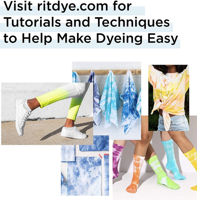 Rit Dye Liquid All-Purpose Dye 8oz, Pixiss Tie Dye Accessories Bundle —  Grand River Art Supply