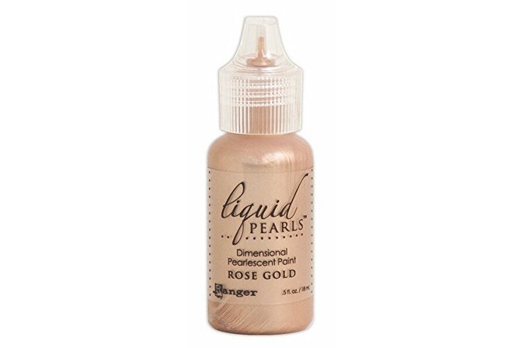 Ranger Liquid Pearls Glue, 0.5 oz, Rose Gold