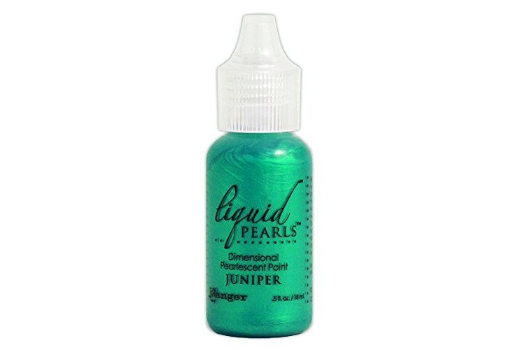 Ranger LPL-44406 Liquid Pearls Glue, 0.5 oz, Juniper