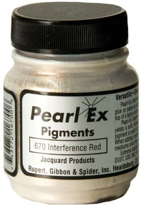 Pearl Ex Pigment .5 Oz Interference Red