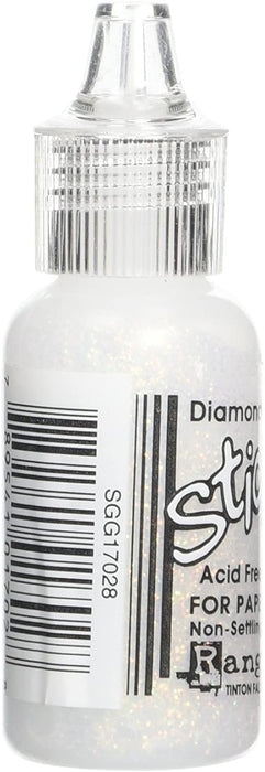 Ranger Stickles Glitter Glue 1/2-Ounce, Diamond