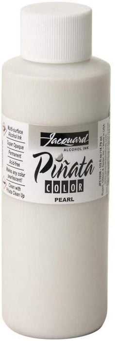 Pinata Metallic Pearl Alcohol Ink That by Jacquard, Professional and Versatile Ink That Produces Color-Saturated and Acid-Free Results, 4 Fluid Ounces, Made in The USA