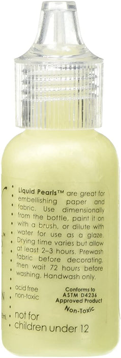 Ranger Liquid Pearls Glue, 0.5 oz, Lemon Chiffon