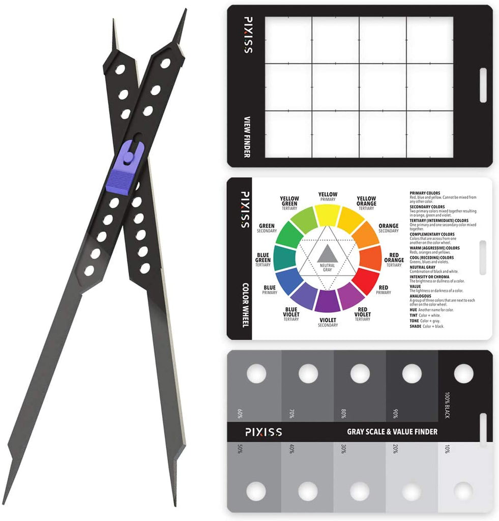 Proportional Divider Drawing Tool by Pixiss Gray Scale Value Color Whe —  Grand River Art Supply